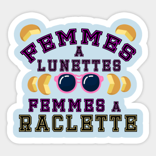 Raclette power Sticker